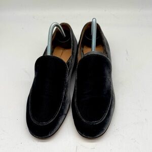 Gianvito Rossi velvet loafers. 38/ US 8